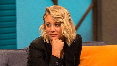 Comedy Bang! Bang! Season 5 Episode 11 - Kaley Cuoco Wears a Black Blazer and Slip-on Sneakers