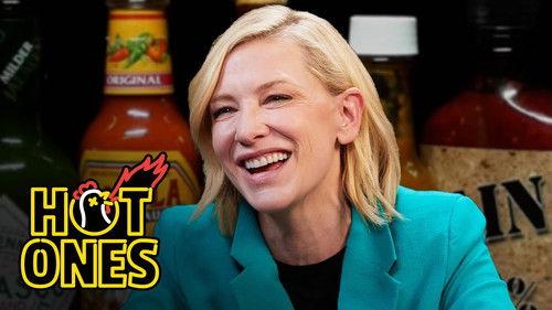 Hot Ones Season 19 Episode 5 - Cate Blanchett Pretends No One's Watching While Eating Spicy Wings