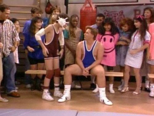 Saved by the Bell Season 1 Episode 9 - Pinned to the Mat