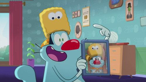 Oggy and the Cockroaches Season 8 Episode 24 - The Hat of Shame