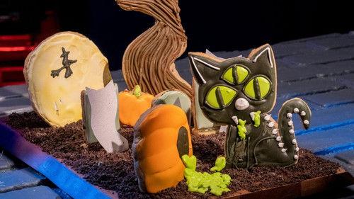 Halloween Cookie Challenge Season 1 Episode 5 - Crazy Colors And Ghostly Graveyards
