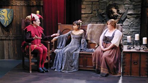 Comedy Bang! Bang! Season 5 Episode 6 - Aubrey Plaza Wears a Velvet Off-the-Shoulder Gown With Flowers in Her Hair