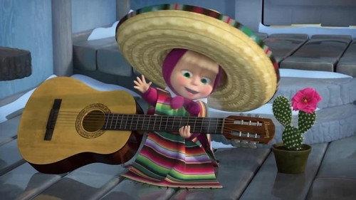 Masha and the Bear Season 4 Episode 8 - When Cacti Bloom