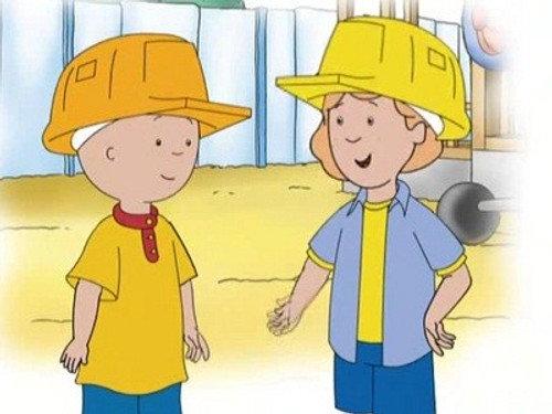 Caillou Season 4 Episode 7 - Caillou the Road Builder