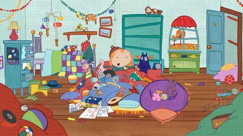Peg + Cat Season 1 Episode 11 - The Messy Room Problem