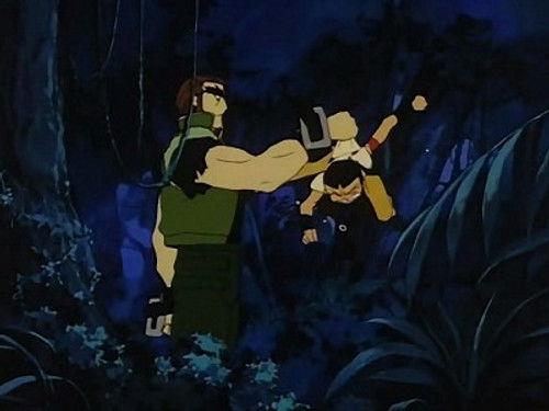 Mobile Fighter G Gundam Season 1 Episode 19 - Fierce Battle! Dragon Gundam vs. Bolt Gundam