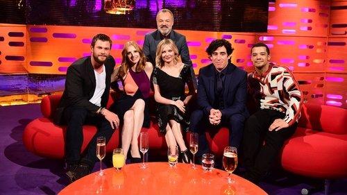 The Graham Norton Show Season 19 Episode 2 - Chris Hemsworth, Jessica Chastain, Kirsten Dunst, Stephen Mangan, Raleigh Ritchie