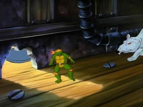 Teenage Mutant Ninja Turtles Season 4 Episode 21 - Funny, They Shrunk Michaelangelo