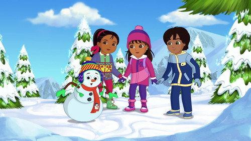 Dora and Friends: Into the City! Season 2 Episode 18 - Shivers the Snowman
