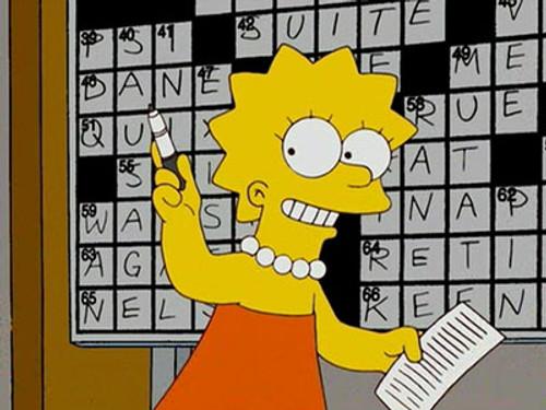 The Simpsons Season 20 Episode 6 - Homer and Lisa Exchange Cross Words