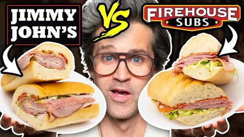 Good Mythical Morning Season 23 Episode 3 - Jimmy John's vs. Firehouse Subs Taste Test | FOOD FEUDS