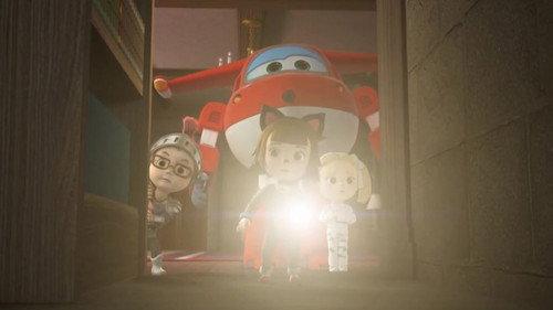 Super Wings Season 1 Episode 23 - Follow That Ghost