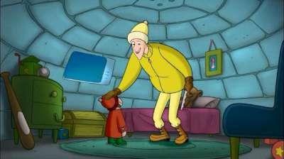 Curious George Season 5 Episode 14 - Monkey On Ice