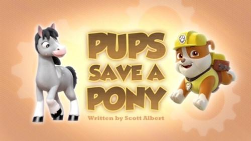 PAW Patrol Season 3 Episode 24 - Pups Save a Pony
