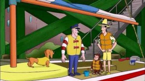 Curious George Season 3 Episode 19 - Shipwrecked with Hundley