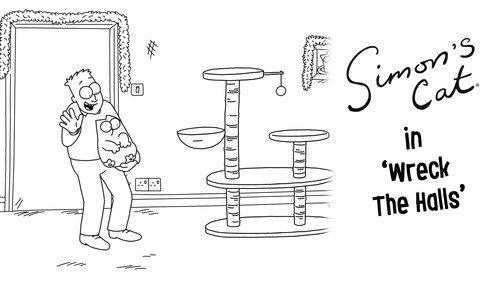 Simon's Cat Season 17 Episode 7 - Wreck the Halls (A Christmas Special)