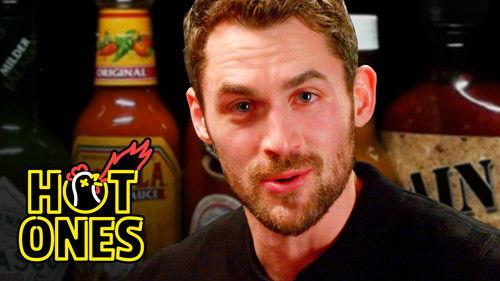 Hot Ones Season 3 Episode 16 - Kevin Love Gets Dunked On by Spicy Wings