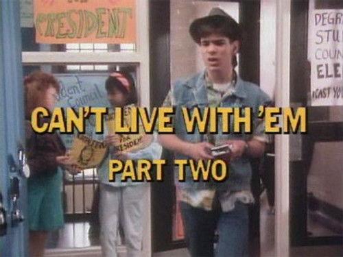 Degrassi Junior High Season 3 Episode 2 - Can't Live with 'Em (2)