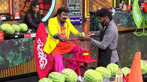 Cooku with Comali Season 7 Episode 15 - Pedal to Make Watermelon Juice