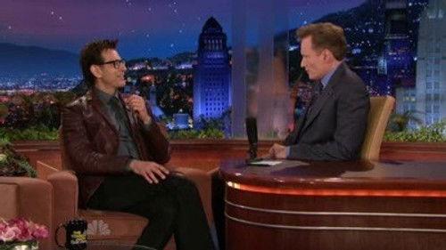 The Tonight Show with Conan O'Brien Season 1 Episode 26 - Jeff Goldblum, Bill Engvall, the cast of "Hair"
