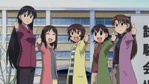 Azumanga Daioh Season 1 Episode 25 - Onwards, Entrance Exams!