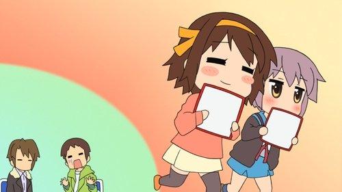 The Melancholy of Haruhi-chan Suzumiya Season 1 Episode 21 - Masked Mustache!