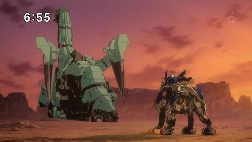 Zoids Wild Season 1 Episode 6 - Battle At The Festival! Liger Vs Grachio!