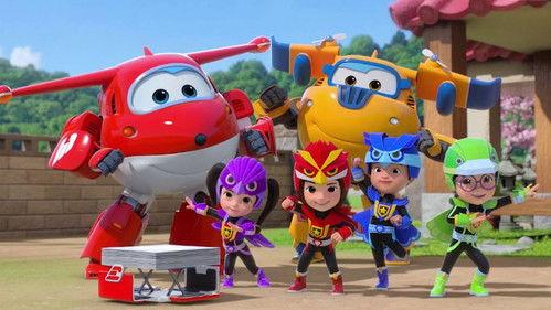 Super Wings Season 4 Episode 17 - Paper Rangers Puppetry