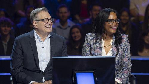 Who Wants to Be a Millionaire Season 4 Episode 1 - In the Hot Seat: Drew Carey & Aisha Tyler; Matt Damon & Ken Jennings