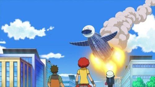 Pokémon Season 13 Episode 9 - The Fleeing Tower of Sunyshore!
