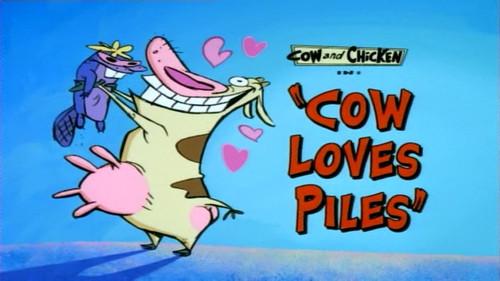 Cow and Chicken Season 1 Episode 32 - Cow Loves Piles