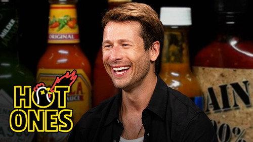 Hot Ones Season 28 Episode 11 - Glen Powell Needs a Wingman While Eating Spicy Wings