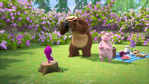 Masha and the Bear Season 6 Episode 22 - Lilac Picnic