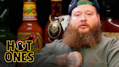 Hot Ones Season 2 Episode 38 - Action Bronson Blows His High Eating Spicy Wings