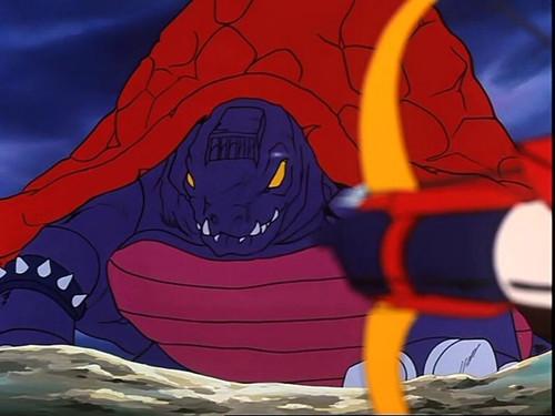 Reideen the Brave Season 1 Episode 6 - Recapture! The Hostages of the Giant Tortasu