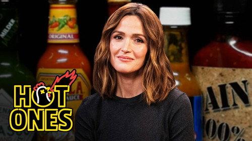 Hot Ones Season 28 Episode 9 - Rose Byrne Feels Crazy While Eating Spicy Wings
