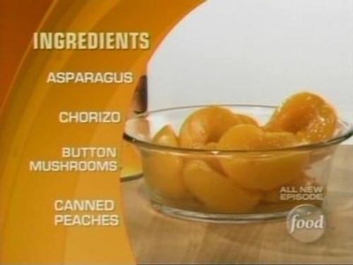 Chopped Season 1 Episode 6 - Canned Peaches, Rice Cakes, Beets