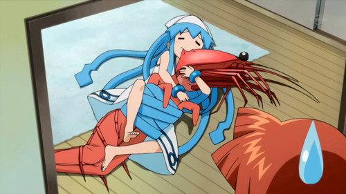 Squid Girl Season 1 Episode 8 - Aren’t You a Squiddle Under the Weather? / Ink That a New Ability? / Squidn’t You Bring an Umbrella?