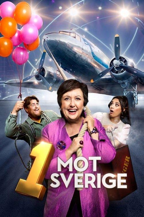 1 mot Sverige poster