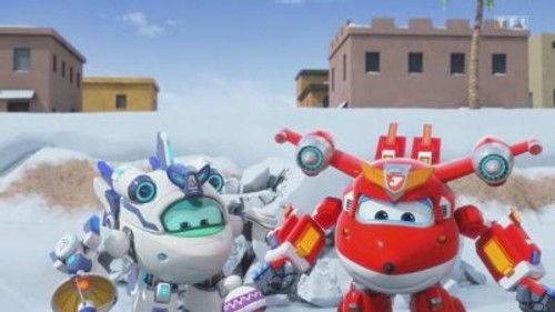 Super Wings Season 7 Episode 9 - Snow in the Sahara
