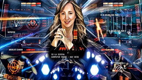 A Captain's Log Season 5 Episode 18 - Kay Bess - Star Trek: Picard La Sirena voice and beyond, Part 2