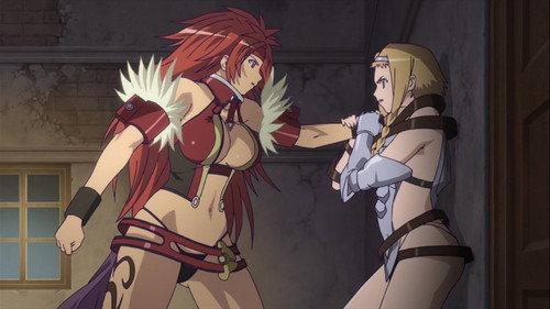 Queen's Blade Season 1 Episode 2 - Ambitious Undertaking - Warrior Shrine Maiden