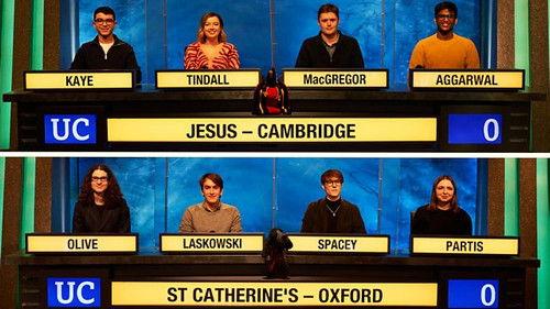 University Challenge Season 52 Episode 10 - Jesus, Cambridge v St Catherine's, Oxford