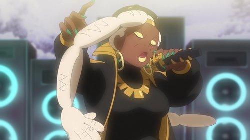 Pokémon Horizons Season 1 Episode 61 - Resonating Spirits in a Challenge to Ryme!