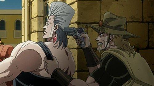 JoJo's Bizarre Adventure Season 2 Episode 37 - Hol Horse and Boingo (2)