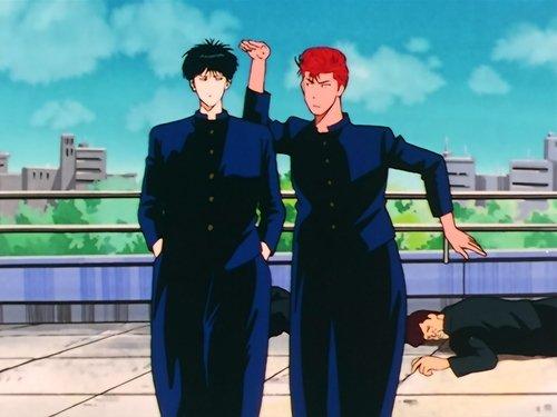 Background image for Die Basketball! Hanamichi vs. Rukawa