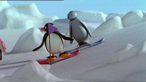 Pingu Season 5 Episode 10 - Robby the Snowboarder