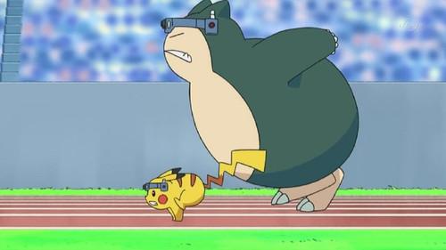 Pokémon Season 13 Episode 3 - A Marathon Rivalry!
