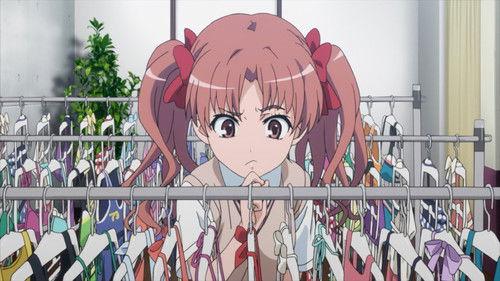 A Certain Scientific Railgun Season 1 Episode 13 - A Bikini Divides the Eyeline Between Top and Bottom, But a One-piece Shows Off the Figure, So They Only Flatter the Slender