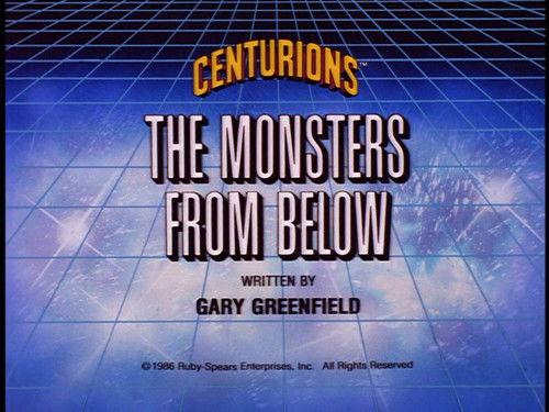 The Centurions Season 1 Episode 39 - The Monsters from Below